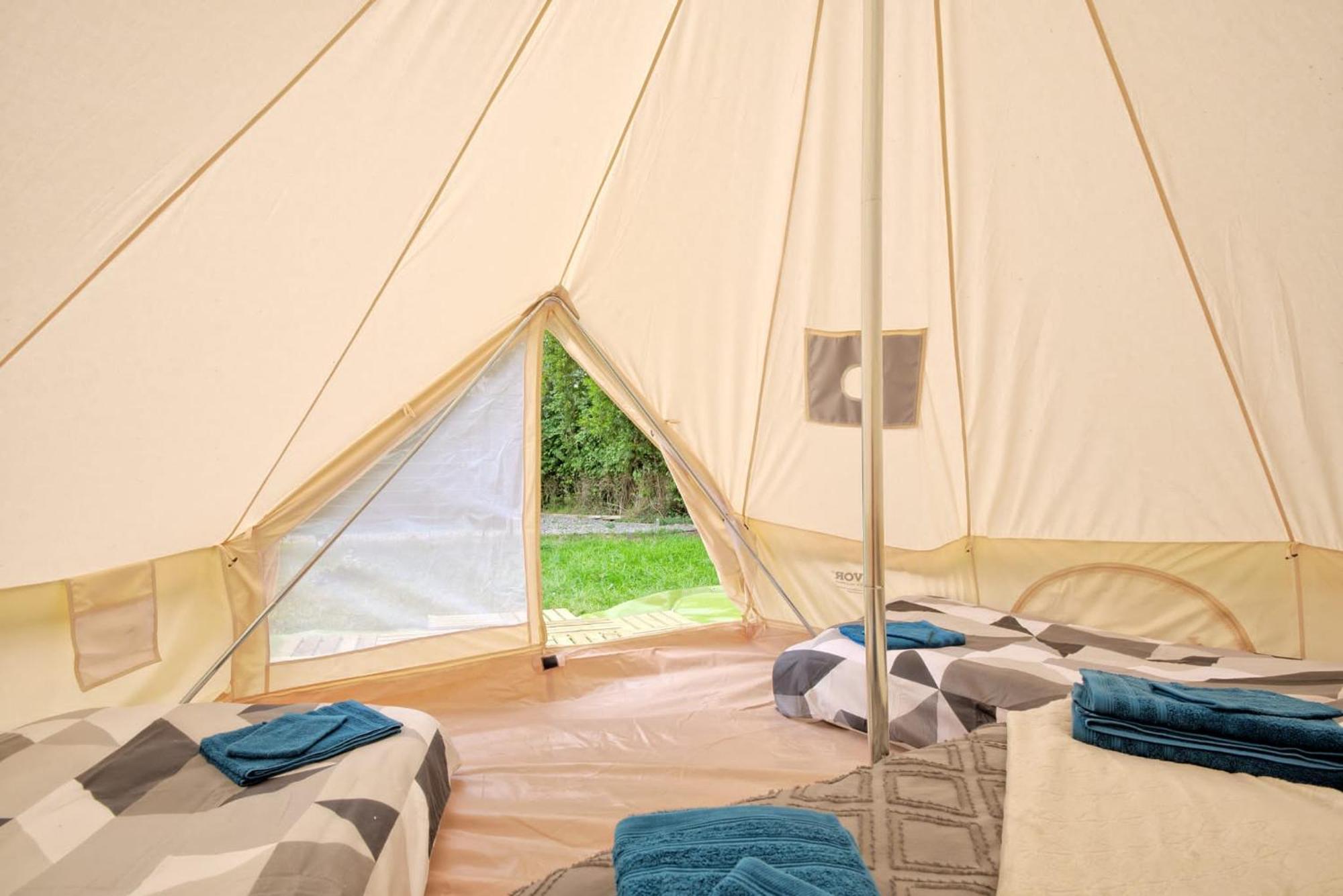 Tipi Experience L'Echappee Belle Otel Saint-Maudez Dış mekan fotoğraf